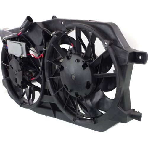 FORD FIVE-HUNDRED RADIATOR & A/C FAN ASSY (DUAL FAN) OEM#5F9Z8C607BM 2005-2007 PL#FO3115158