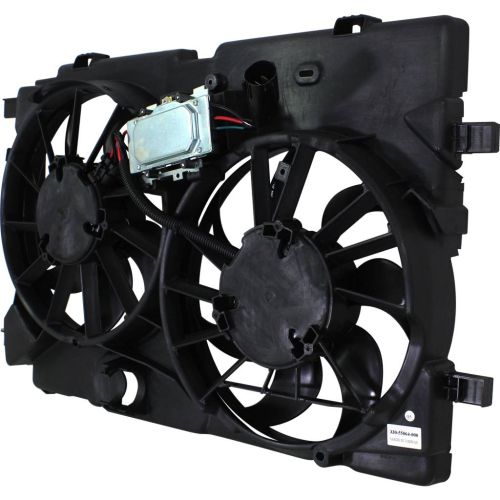 LINCOLN MKZ RADIATOR & A/C FAN ASSEMBLY (DUAL FAN)(3.5L) OEM#9E5Z8C607C 2010-2012 PL#FO3115181