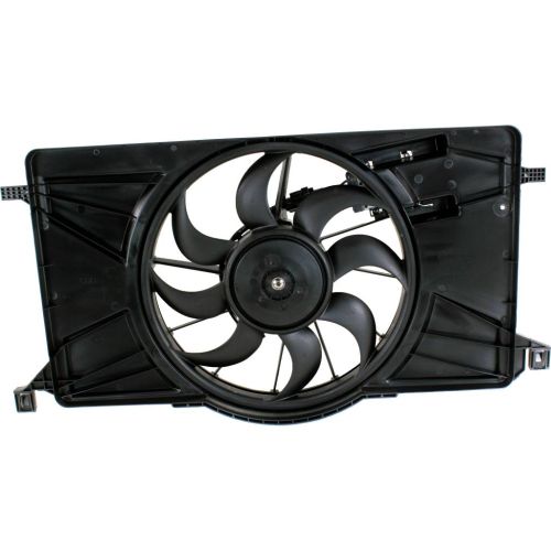 FORD FOCUS HATCHBACK ELECTRIC RADIATOR & A/C FAN ASSEMBLY W/MODULE (SINGLE FAN) OEM#CV6Z8C607R 2015-2018 PL#FO3115189