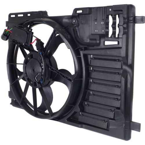 FORD TRUCKS & VANS ESCAPE RADIATOR FAN ASSEMBLY 1.6L 13-18/2.5L (SINGLE) OEM#CV6Z8C607Q 2013-2016 PL#FO3115195