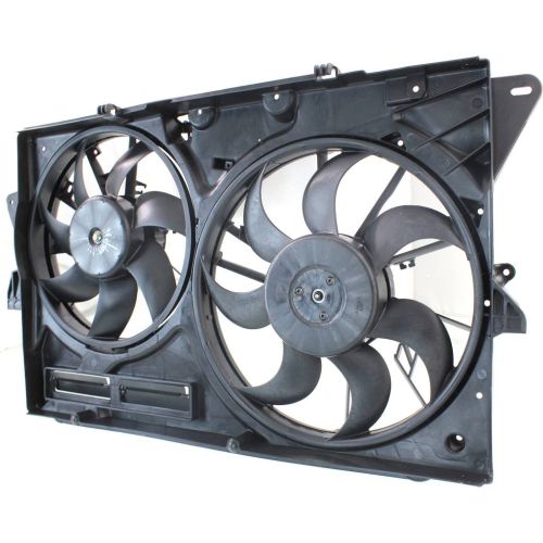LINCOLN MKS RADIATOR & A/C FAN ASSEMBLY (3.5L TURBO) OEM#DG1Z8C607F- 2013-2016 PL#FO3115210