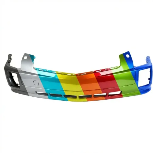 CADILLAC SRX  FRONT BUMPER COVER PRIMED (WO/SPORT)(W/ HEAD LAMP WASHER)(1 PC TYPE) OEM#19121107 2004-2009 PL#GM1000695