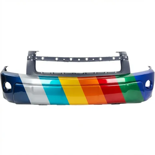 GM TRUCKS & VANS EQUINOX FRONT BUMPER COVER TOP-PRM/LWR TEXTURED GRAY (LS/LT)(W/FOG) OEM#12335874 2005-2006 PL#GM1000726