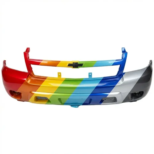 GM TRUCKS & VANS AVALANCHE FRONT BUMPER COVER PRIMED (W/ROUND FOG) OEM#25814570 2007-2013 PL#GM1000817
