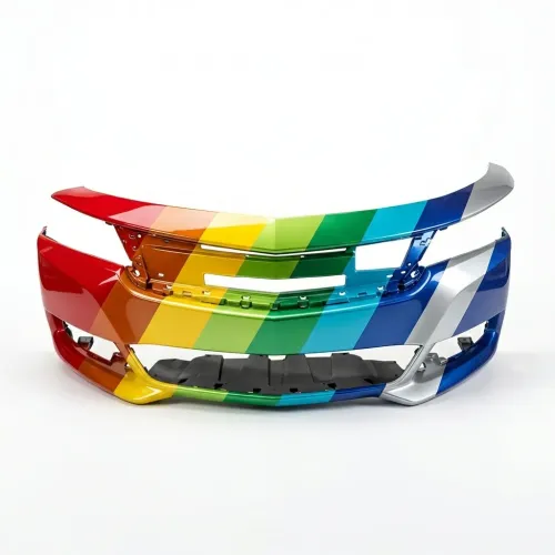 CHEVROLET IMPALA  (NEW)(4pc T/L) FRONT BUMPER COVER PRIMED (LTZ/PREMIER)(W/ADAPTIVE CRUISE)**CAPA** OEM#22990036 2014-2020 PL#GM1000943C