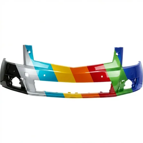 CADILLAC SRX  FRONT BUMPER COVER PRIMED UPPER (W/ WASHER)(W/SENSOR)(W/PRE-COLLISION) OEM#22762886 2013-2016 PL#GM1000972