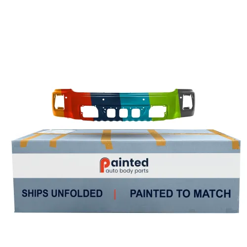 GM TRUCKS & VANS SIERRA/PU 1500 (19 OLD STYLE) FRONT BUMPER PTD (W/SENSOR) OEM#22902310 2014-2015 PL#GM1002859