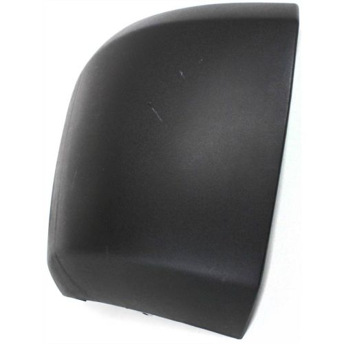 GM TRUCKS & VANS SILVERADO/PU 1500 (CHEVY) FRONT BUMPER END RIGHT (Passenger Side) TEXT BLACK (WO/FOG)**CAPA** OEM#15838398 2007-2013 PL#GM1005146C