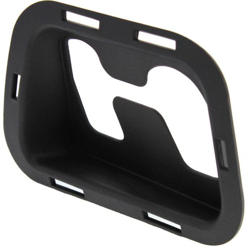 GM TRUCKS & VANS TAHOE  (CHEVY) FRONT BUMPER TOW HOOK OPNG COVER LEFT (Driver Side) (W/ROUND FOG)(WO/OFFROAD) OEM#15893976 2007-2014 PL#GM1029102