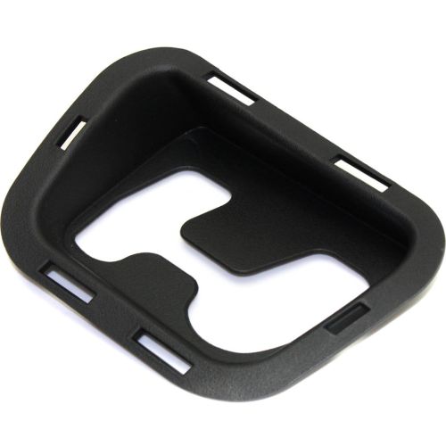 GM TRUCKS & VANS TAHOE  (CHEVY) FRONT BUMPER TOW HOOK OPNG COVER RIGHT (Passenger Side)(W/ROUND FOG)(WO/OFFROAD) **CAPA** OEM#15893977 2007-2014 PL#GM1029103C