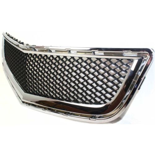 GM TRUCKS & VANS TRAVERSE GRILLE LOWER CHR/BLK (BMP GRL) **CAPA** OEM#20756061 2009-2012 PL#GM1036120C