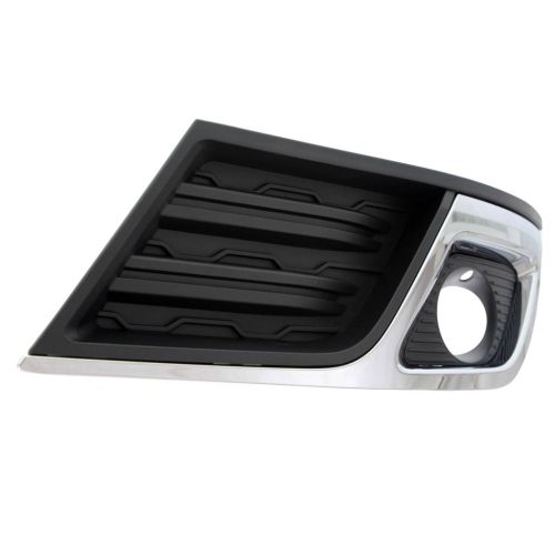 GM TRUCKS & VANS TRAVERSE FOG LAMP COVER LEFT (Driver Side) (W/FOG) LT ( W/ CHROME MLDG) OEM#20988619 2013-2017 PL#GM1038148