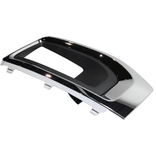 GM TRUCKS & VANS YUKON DENALI/YUKON XL DENALI (GMC) FOG LAMP COVER RIGHT (Passenger Side) CHR/BLK OEM#22936427 2015-2020 PL#GM1039187