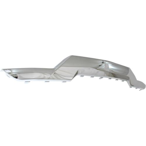 GM TRUCKS & VANS SILVERADO/PU 1500 (19 OLD STYLE) FRONT BUMPER SKID PLATE CHROME (W/IMPACT BAR SKID PLATE)**CAPA** OEM#23243083 2016-2019 PL#GM1044128C