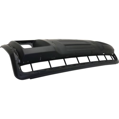 GM TRUCKS & VANS CANYON (GMC)  FRONT BUMPER SKID PLATE TXT-BLACK (W/SLOTS FOR PLATE COVER)(W/TOW HOOK) OEM#22925741 2015-2020 PL#GM1095209