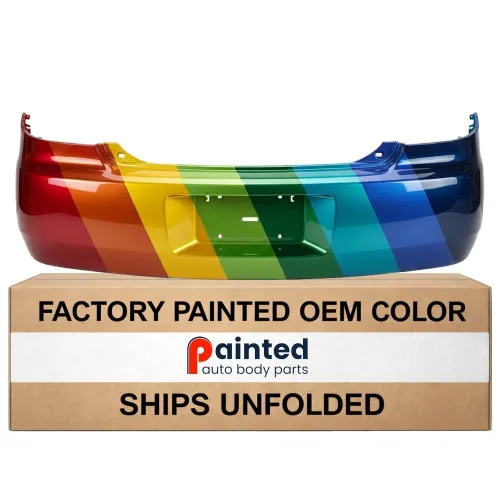 2005-2009 PONTIAC G6 Rear bumper CAPA OEM# 19121114 PL# GM1100700C