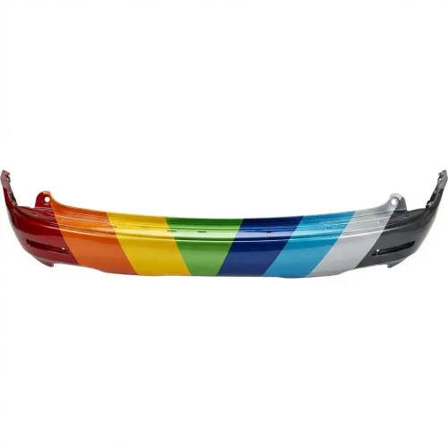 GM TRUCKS & VANS ACADIA / ACADIA LIMITED REAR BUMPER COVER TEXT-BLK (WO/SENSOR)(EXC DENALI) OEM#25809268 2007-2012 PL#GM1100805