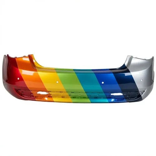 CHEVROLET CRUZE / CRUZE LIMITED REAR BUMPER COVER PRIMED (W/LWR INSERT)(W/PK SENSOR)(W/SIDE SENSOR BRKT) OEM#95324779 2013-2016 PL#GM1100952