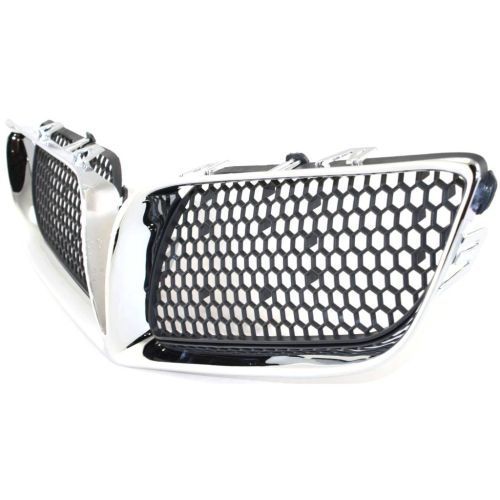 PONTIAC BONNEVILLE GRILLE ASSY (SE)(W/CHROME Frame/Gray Inner) OEM#25649507 2000-2005 PL#GM1200452