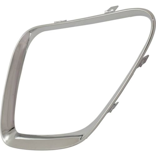 PONTIAC G6 GRILLE OUTER MOLDING LEFT (Driver Side) CHROME (W/2 LOWER GRILLE)(EXC GXP) OEM#15221711 2005-2009 PL#GM1200542
