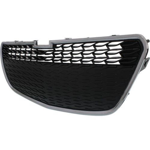CHEVROLET SPARK GRILLE LOWER CHR/BLK( LS/1LT)(WO/FOG) OEM#95078756 2013-2015 PL#GM1200656
