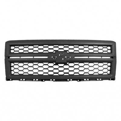 GM TRUCKS & VANS SILVERADO/PU 1500  (19 OLD STYLE) GRILLE ASSY BLACK FRAME/BLACK MESH OEM#23259625 2014-2015 PL#GM1200671