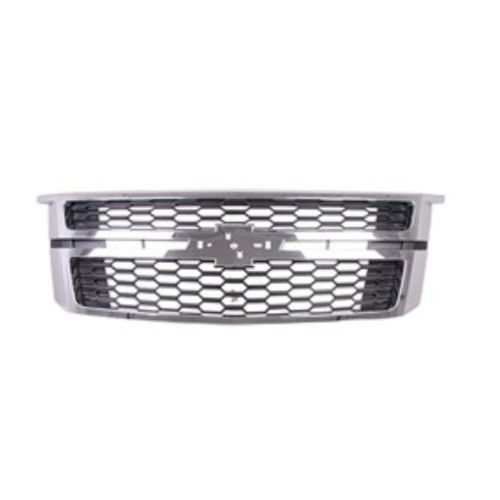 GM TRUCKS & VANS SUBURBAN GRILLE CHROME/BLACK INNER (DIAMOND MESH)(EXC LT 4WD W/Z71) OEM#84724083 2015-2020 PL#GM1200703