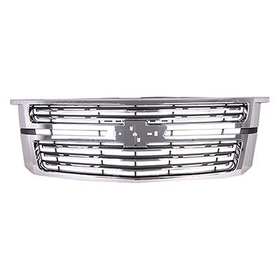 GM TRUCKS & VANS SUBURBAN (CHEVY) GRILLE CHROME/BLACK W/5 CHROME INNER MLDG (HORIZONTAL)(EXC LT 4WD W/Z71) OEM#84724082 2015-2020 PL#GM1200704