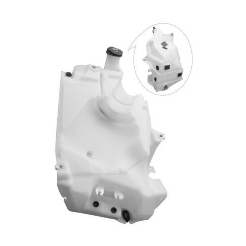 SAAB SAAB 9-7X  WASHER TANK WO/PUMP W/CAP 4.2L (W/ WASH)(W/SENSOR HOLE) OEM#25796346-PFM 2005-2009 PL#GM1288249