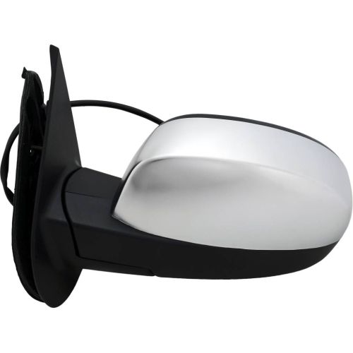 GM TRUCKS & VANS YUKON/YUKON XL (GMC) DOOR MIRROR LEFT (Driver Side) POWER/HEATED (WO/PUDDLE LAMP)(SATIN-CHR CVR)(WO/TRAILER TOW) OEM#25776087 2007-2014 PL#GM1320340