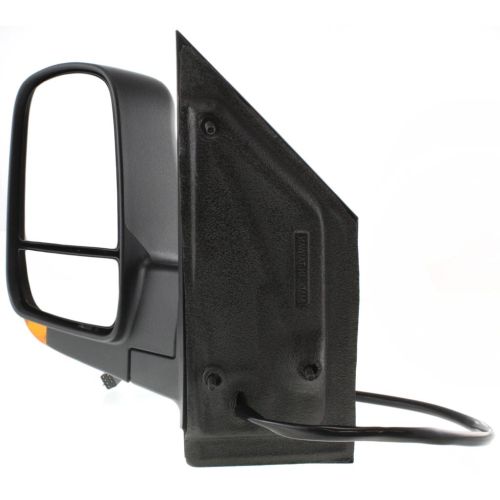 GM TRUCKS & VANS CHEVY/GMC/VAN(Express/Savana)  DOOR MIRROR LEFT (Driver Side) PWR/HTD (DUAL GLASS)(W/LAMP) OEM#15227416 2008-2024 PL#GM1320397