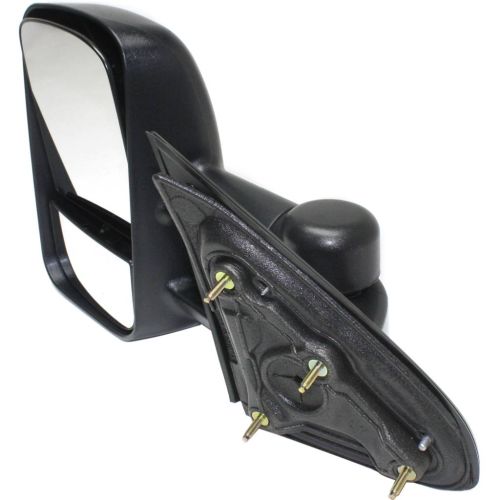 GM TRUCKS & VANS SILVERADO/PU 2500/3500 (CHEVY) DOOR MIRROR LEFT (Driver Side) MANUAL (TOW TYPE)(DUAL ARM)(BLK) OEM#22820395 2015-2019 PL#GM1320455