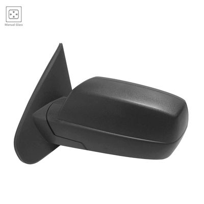 GM TRUCKS & VANS SIERRA/PU 1500 (19 OLD STYLE) DOOR MIRROR LEFT (Driver Side) MANUAL (TXT CVR)(STD TYPE) OEM#20979682-PFM 2014-2019 PL#GM1320480