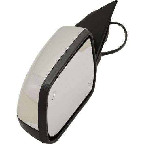 GM TRUCKS & VANS EQUINOX DOOR MIRROR LEFT (Driver Side) PWR/HTD (W/BSD)(W/MEMORY)(CHROME) OEM#23219861 2015-2017 PL#GM1320491