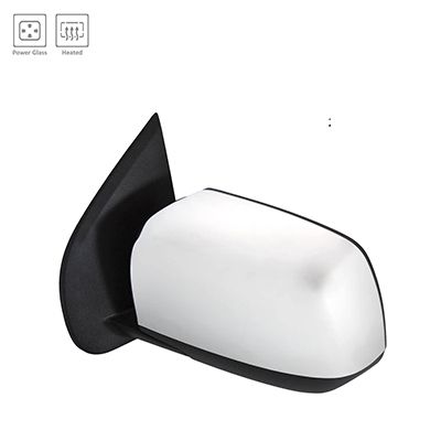 GM TRUCKS & VANS CANYON (GMC)  DOOR MIRROR LEFT (Driver Side) PWR/HTD (2ND DESIGN)(CHROME) OEM#84979809 2017-2022 PL#GM1320524