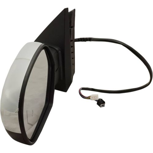 GM TRUCKS & VANS SUBURBAN  (CHEVY) DOOR MIRROR LEFT (Driver Side) PWR/HTD/PUDDLE LAMP/SIGNAL/MEMORY/P-FOLD (WO/BLIS)(CHROME CVR) OEM#20756774-PFM 2009-2014 PL#GM1320525