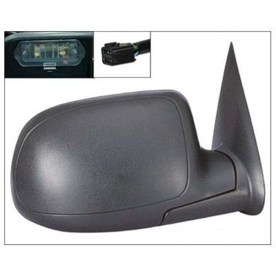 GM TRUCKS & VANS SUBURBAN (CHEVY) DOOR MIRROR RIGHT (Passenger Side) PWR/HTD/PUDDLE LAMP (TXT CVR) OEM#15179835 2000-2002 PL#GM1321249