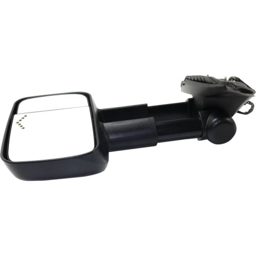 GM TRUCKS & VANS SIERRA/PU 2500/3500 (GMC) DOOR MIRROR RIGHT (Passenger Side) POWER/HEATED (W/TOW)(DUAL ARM) (W/ LED Signal in Glass) OEM#20862099 2011-2014 PL#GM1321354