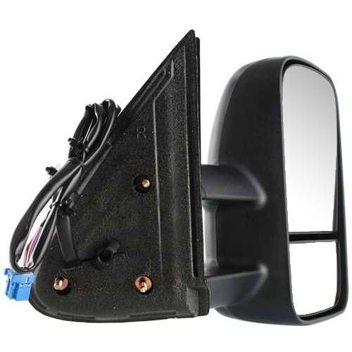 GM TRUCKS & VANS TAHOE (CHEVY) (NEW STYLE) DOOR MIRROR LEFT (Driver Side) POWER/HEATED (TOW TYPE)(DUAL ARM)(NO SIGNAL IN GLASS) OEM#15904035-PFM 2003-2006 PL#GM1321410