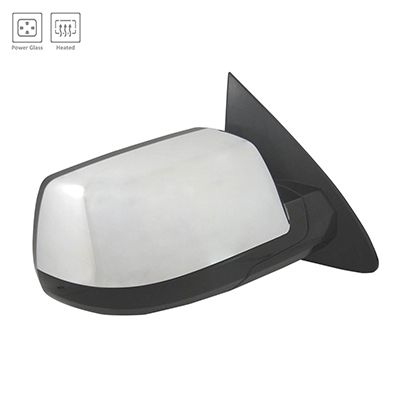 GM TRUCKS & VANS YUKON XL/XL DENALI (GMC) DOOR MIRROR RIGHT (Passenger Side) PWR/HTD/M-FOLD (CHROME CVR) OEM#84347490-PFM 2015-2020 PL#GM1321506