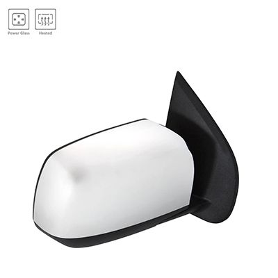 GM TRUCKS & VANS CANYON (GMC)  DOOR MIRROR RIGHT (Passenger Side) PWR/HTD (1st DESIGN)(CHROME CVR) OEM#23408202 2015-2017 PL#GM1321522