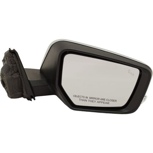 CHEVROLET IMPALA (NEW)(4pc T/L) DOOR MIRROR RIGHT (Passenger Side) PWR/HTD/SIGNAL/PUDDLE/MEMORY (W/BSD)(CHROME) OEM#22936933-PFM 2014-2015 PL#GM1321641