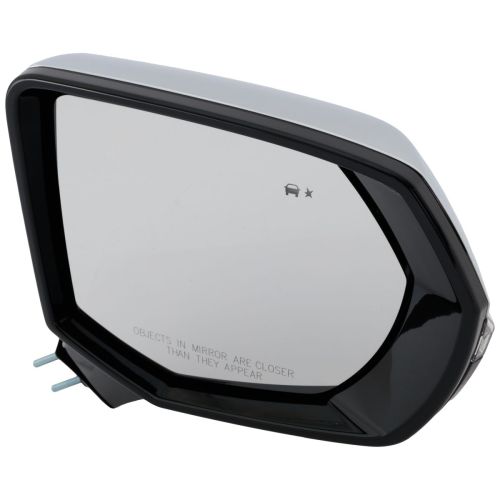 GM TRUCKS & VANS SUBURBAN DOOR MIRROR RIGHT (Passenger Side) PWR/HTD/SIGNAL/PUDDLE LAMP/MEMORY/P-FOLD (W/BSD)(CHROME CVR) OEM#84977316-PFM 2021-2024 PL#GM1321674