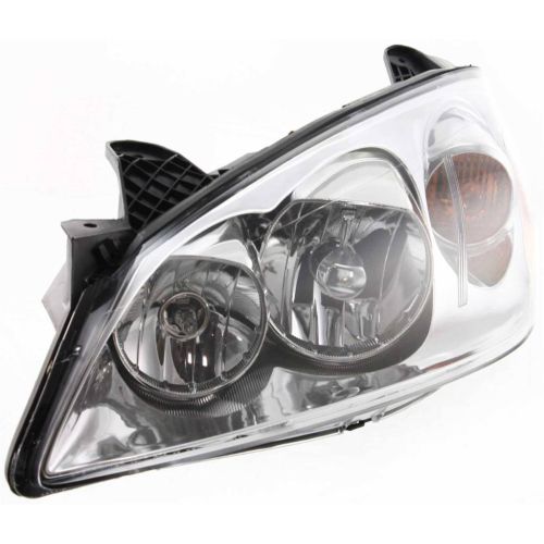 PONTIAC G6 HEAD LAMP ASSEMBLY LEFT (Driver Side) (EXC GXP)(YELLOW SIGNAL)**CAPA** OEM#20821143 2005-2009 PL#GM2502255C