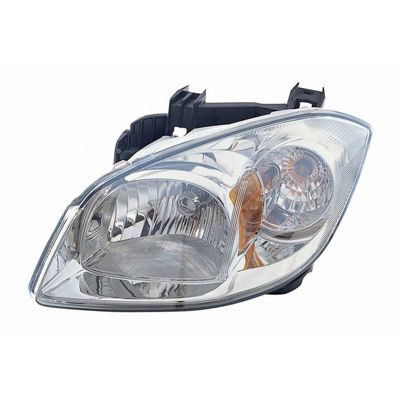 PONTIAC G5 HEAD LAMP ASSEMBLY LEFT (Driver Side) (WO/BRKT)(LIGHT SMOKED LENS)**CAPA** OEM#20964008 2007-2009 PL#GM2502274C