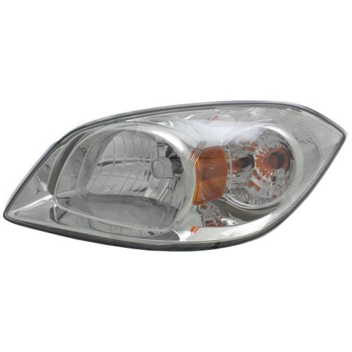 PONTIAC G5 HEAD LAMP ASSEMBLY LEFT (Driver Side) (W/ BRKT)(LIGHT SMOKED LENS) OEM#20964008-PFM 2007-2009 PL#GM2502282