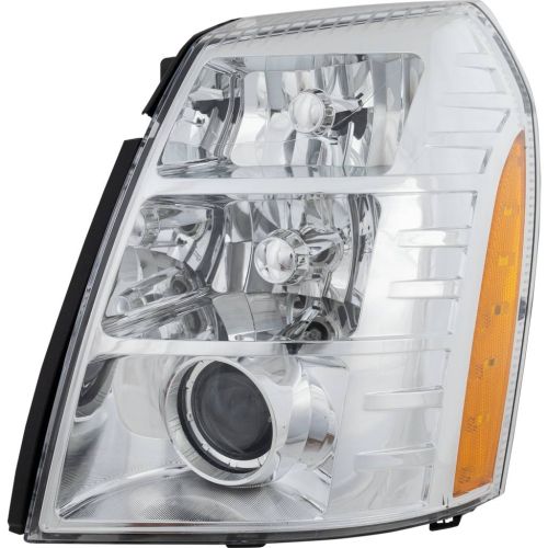 CADILLAC ESCALADE HYBRID  HEAD LAMP ASSY LEFT (Driver Side) (HID)(1ST DESIGN)**CAPA** OEM#25897648 2009 PL#GM2502291C