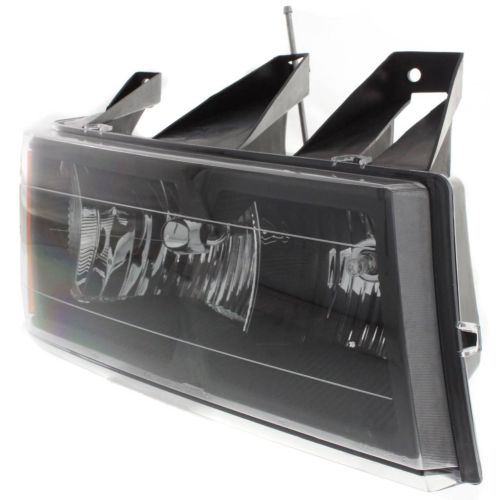 GM TRUCKS & VANS COLORADO (CHEVY)  HEAD LAMP ASSY RIGHT (Passenger Side) (W/BLACK BEZEL)(BASE/LS/LT) **CAPA** OEM#20766570 2004-2012 PL#GM2503234C