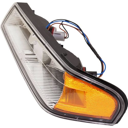 GM TRUCKS & VANS COLORADO (CHEVY)  PARK/SIGNAL LAMP ASSEMBLY LEFT (Driver Side) (W/CHR BEZEL)(XTREME) OEM#20936079 2004-2012 PL#GM2520192