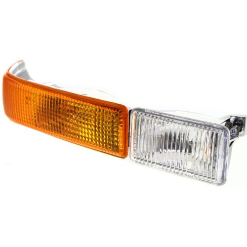 GM TRUCKS & VANS BLAZER (MID SIZE) (CHEVY) P/L UNIT RIGHT (Passenger Side) W/FOG (CHEVY)(AMBER/CLEAR) OEM#15098272 1998-2005 PL#GM2521163